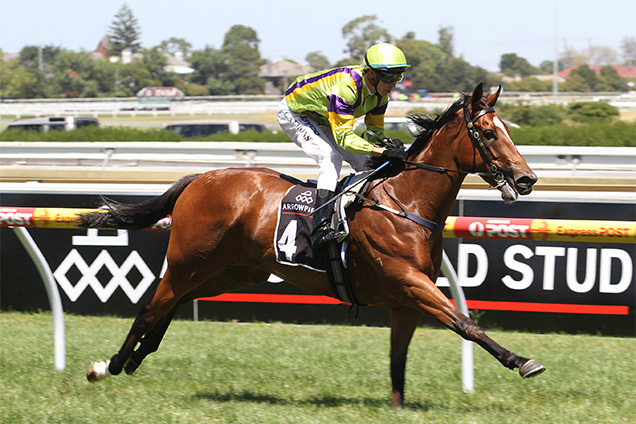 Crystal Lily winning the Arrowfield B.D. Preview-(F)