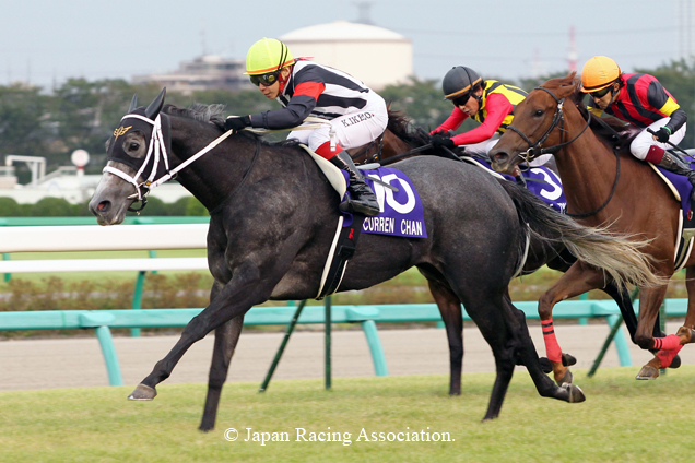 Curren Chan winning the THE SPRINTERS STAKES(G1)
