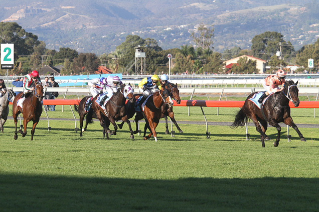 Black Caviar winning the Sportingbet Robert Sangster