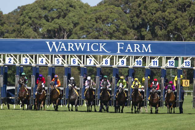 Warwick Farm Stock Image