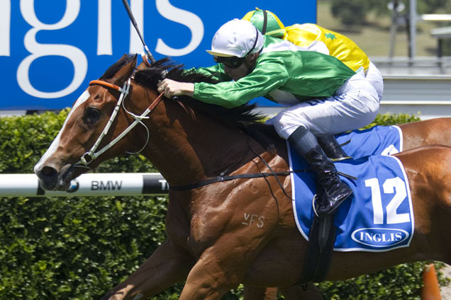 Mossfun wins the Inglis Nursery