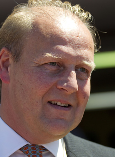 Ed Dunlop has the task of preparing Times Up for a third Doncaster Cup