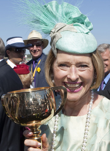 Gai Waterhouse and her Melbourne Cup