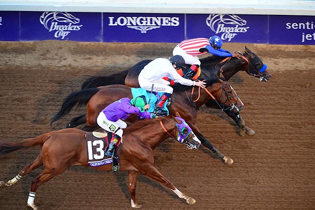 California Chrome Just Misses In The Breeders Cup Classic