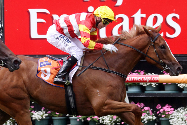 Clifton Red winning the opener at Flemington on Saturday