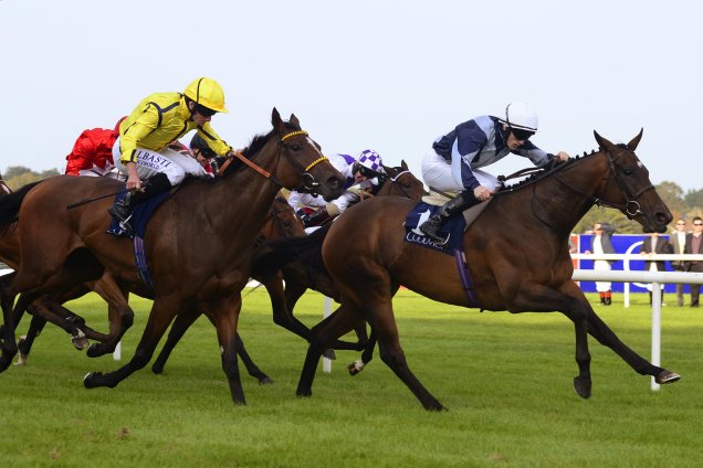 Fiesolana winning the Coolmore Fastnet Rock Matron Stakes (Fillies' Group 1)