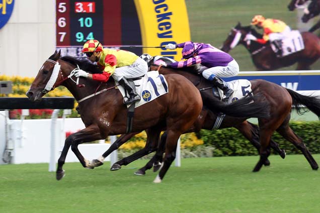 Kabayan winning The Kwangtung Handicap Cup