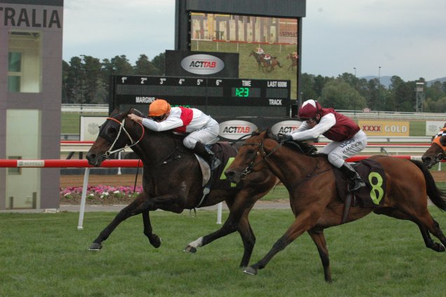 Messene holds on to win the National Sprint