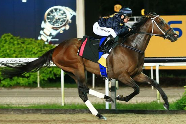 Super Kenny winning the KRANJI STAKES C