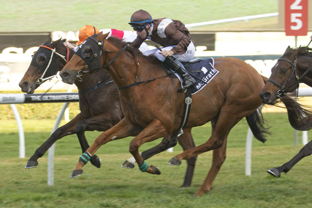 Sweet Idea winning the Missile Stakes