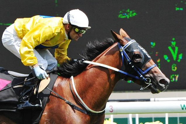 Jockey Corey Brown combines with Turangawaewae for their second consecutive win.