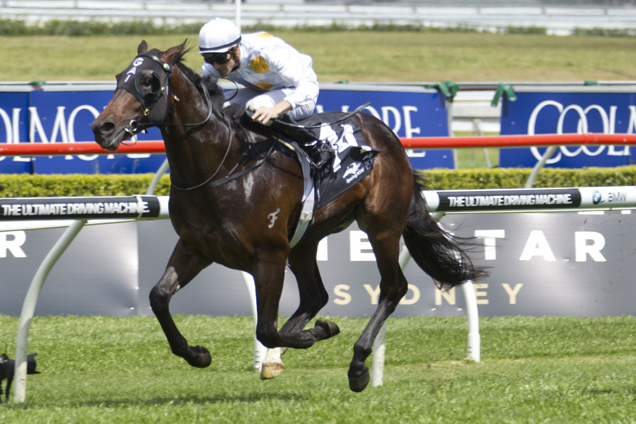 Vancouver winning the Nsw T'bred Breeders' Plate