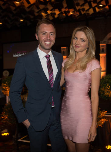 Nine Network’s Clint Stanaway will co-host the lunch with glamour presenter Nikki Osborne