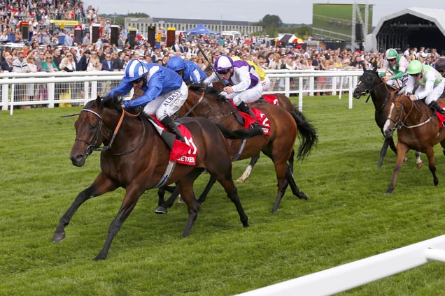 Adaay winning the Betfred Hungerford Stakes (Group 2) (Str)