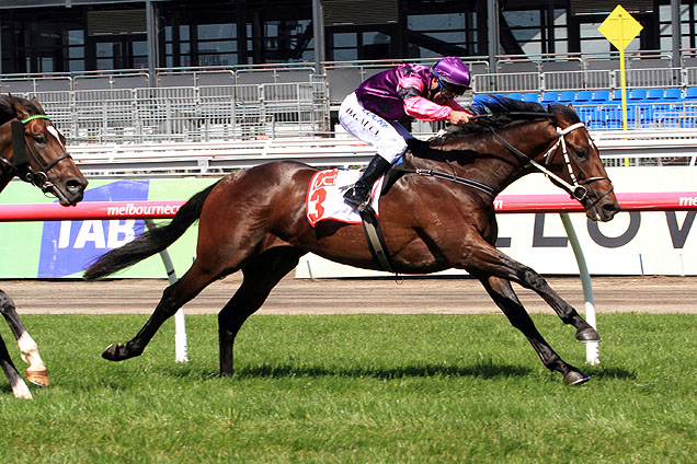 Ayers Rock winning the Uci Stakes