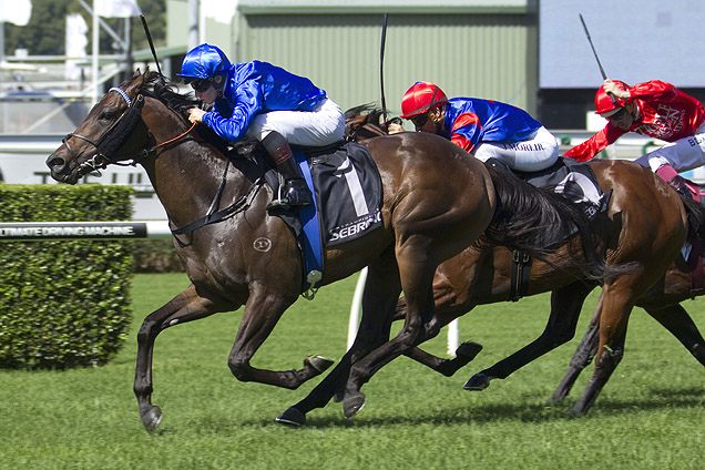 Furnaces winning the Widden Kindergarten Stakes