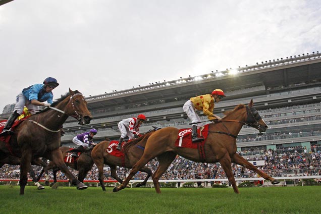 Gold-fun winning the THE BOCHK WEALTH MANAGEMENT JOCKEY CLUB SPRINT