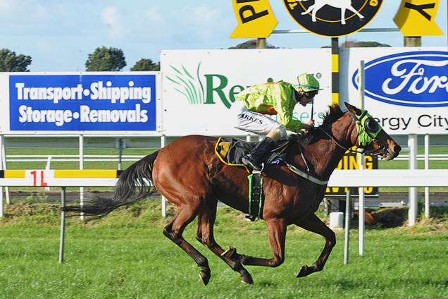 Gwynethanne winning the Energy City Ford Hcp