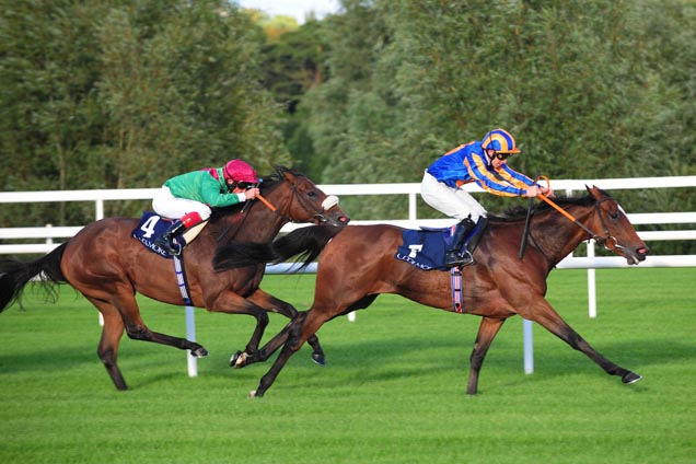 Legatissimo winning the Coolmore Fastnet Rock Matron Stakes (Fillies' Group 1)