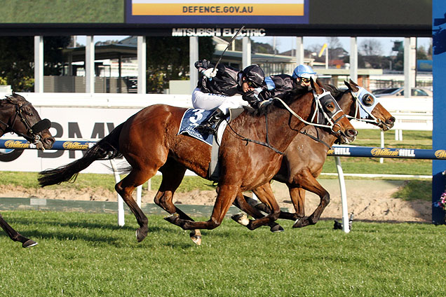 Mourinho winning the Back To Caul. Lawrence Stakes