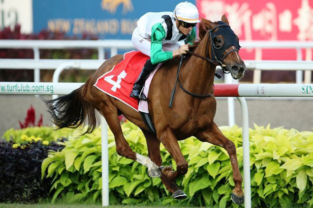 Parranda wins the CECF Singapore Cup