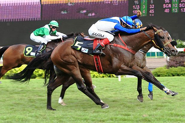 Room For Excuse winning the MAGNANIMITY STAKES CLASS 3