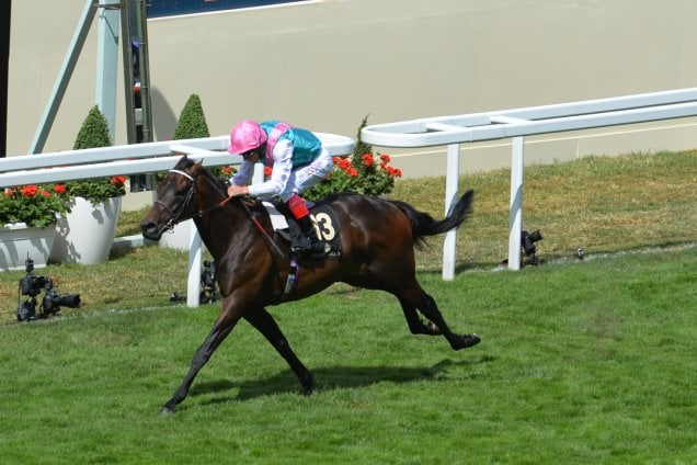 Time Test winning the Tercentenary Stakes (Formerly The Hampton Court Stakes) (Group 3)