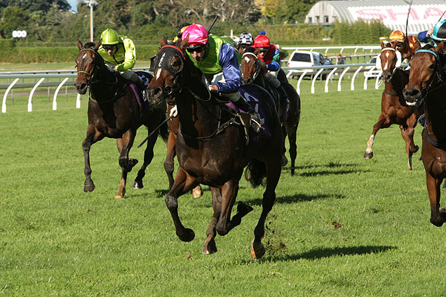 Werther winning the Valachi Downs C'ship Stakes