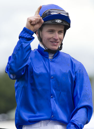 James McDonald rides Winx when the mare resumes in Saturday's Theo Marks Stakes at Rosehill.