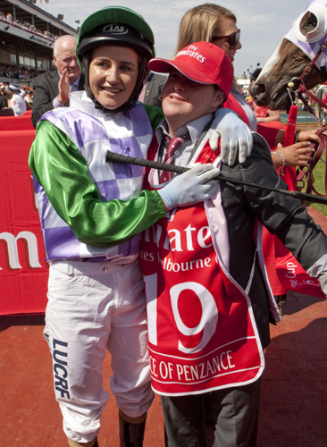 It was history at Flemington when Prince Of Penzance won