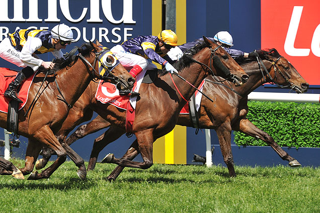 Assign winning the Ladbrokes Herbert Power Stakes