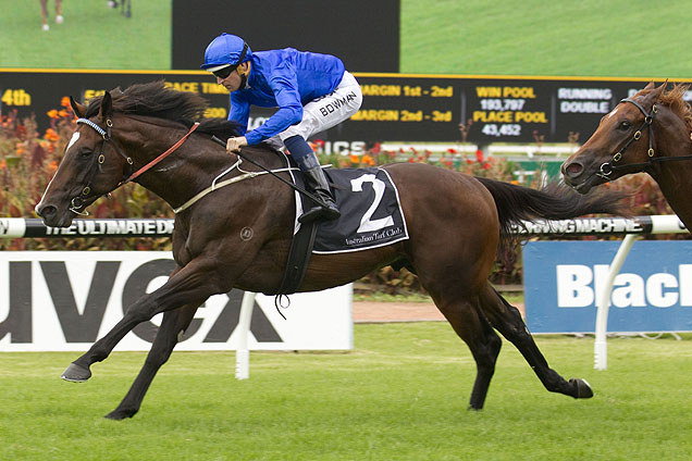 Astern won a barrier trial at Randwick on Friday.