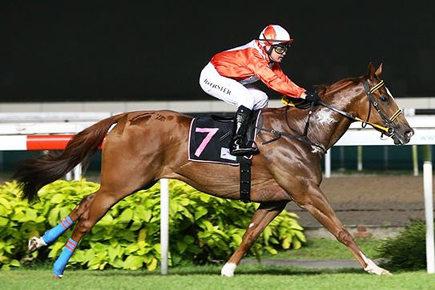 Believe Yourself winning the KRANJI STAKES A