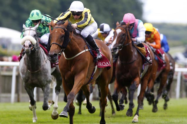 Big Orange winning the Princess Of Wales's Arqana Racing Club Stakes (Group 2) Big Orange winning the Princess Of Wales's Arqana Racing Club Stakes (Group 2)