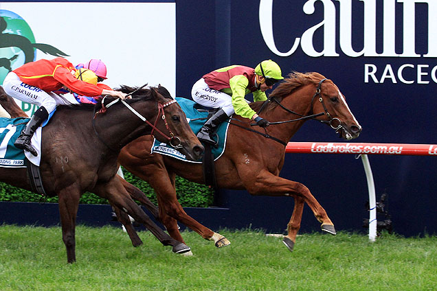 Bon Aurum winning the Yulong Park Sir Rupert Clarke