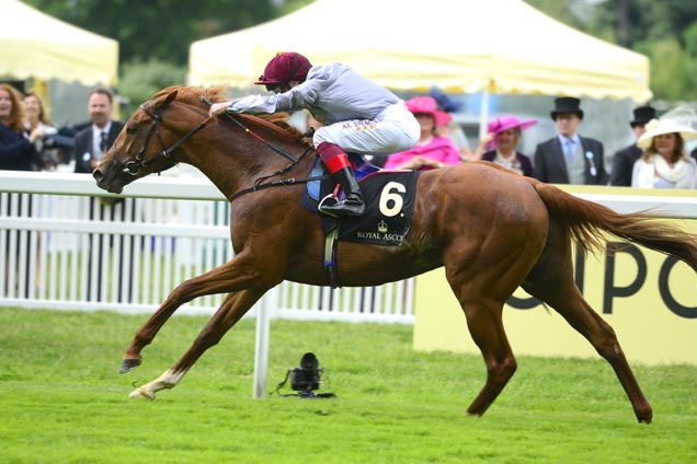 Galileo Gold winning the St James's Palace Stakes (Group 1) (British Champions Series) (Rnd)