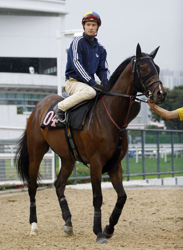 Blake Shinn partners Audemars Piguet QE II Cup runner Helene Happy Star at Sha Tin.