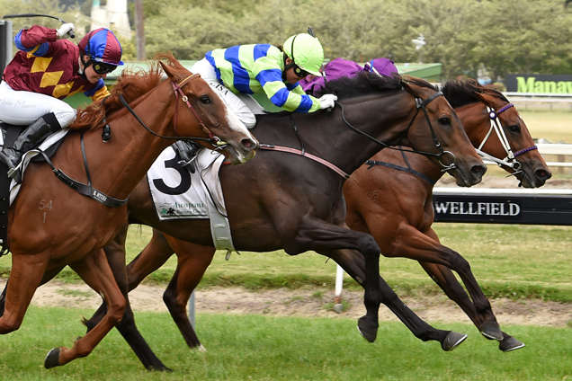 Jimmy Mac(Center) winning the Marton Cup