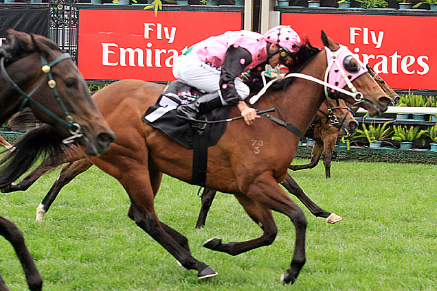 Kentucky Miss winning the Cap D'Antibes Stakes