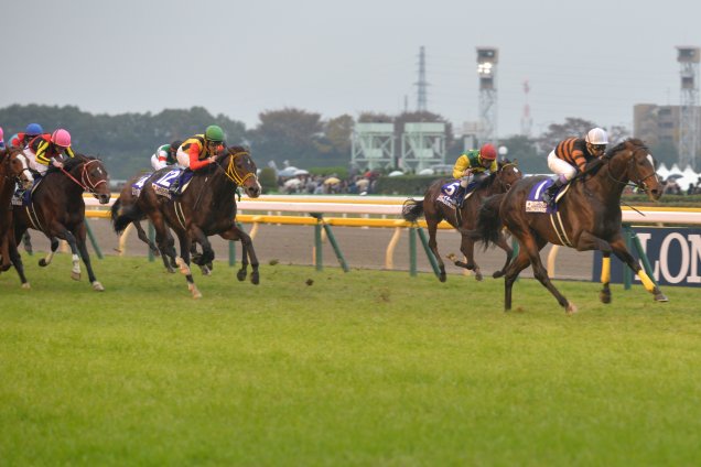 Kitasan Black streaks clear to win the 36th Japan Cup