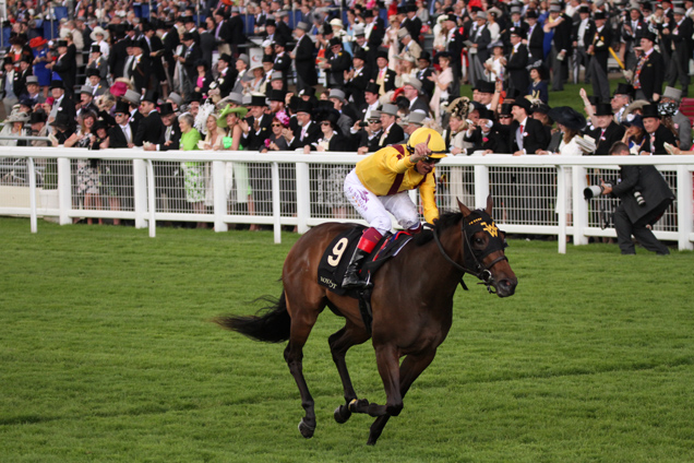 Lady Aurelia wins the Queen Mary Stakes