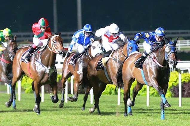 Lim's Affection winning the KRANJI STAKES C