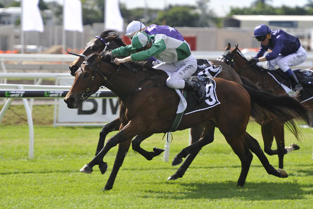 My Country winning the James Boag's Lancaster Stakes