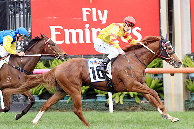 Palentino wins the Makybe Diva Stakes