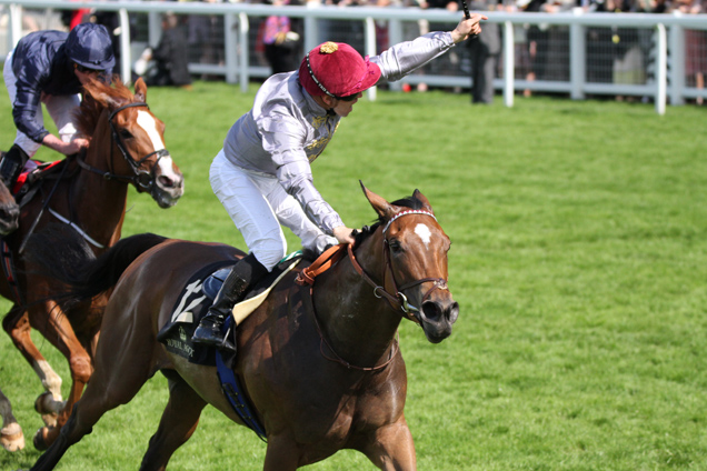 Qemah winning the Coronation Stakes (British Champions Series) (Fillies Group 1) (Rnd)