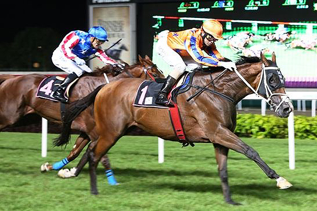 Rockfast winning the KRANJI STAKES C