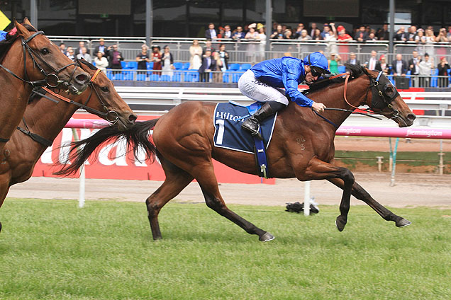 Souchez winning the Hilton Stakes