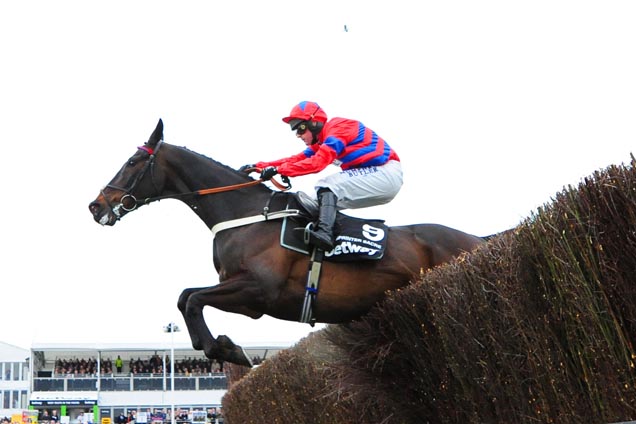 Sprinter Sacre winning the Betway Queen Mother Champion Chase (Grade 1)