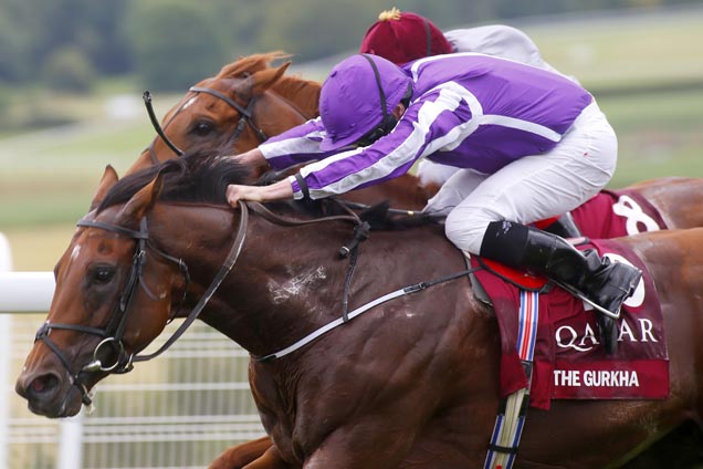 The Gurkha wins the Sussex Stakes at Goodwood