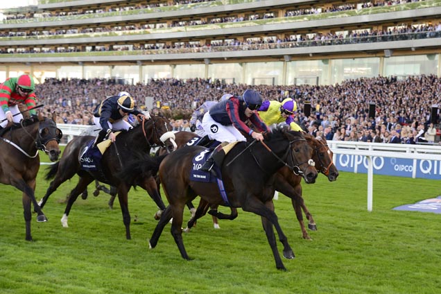 The Tin Man wins the Champion Sprint at Ascot